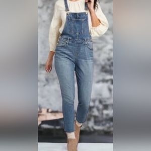 Universal Threads Blue Denim Jean Overalls Size 14